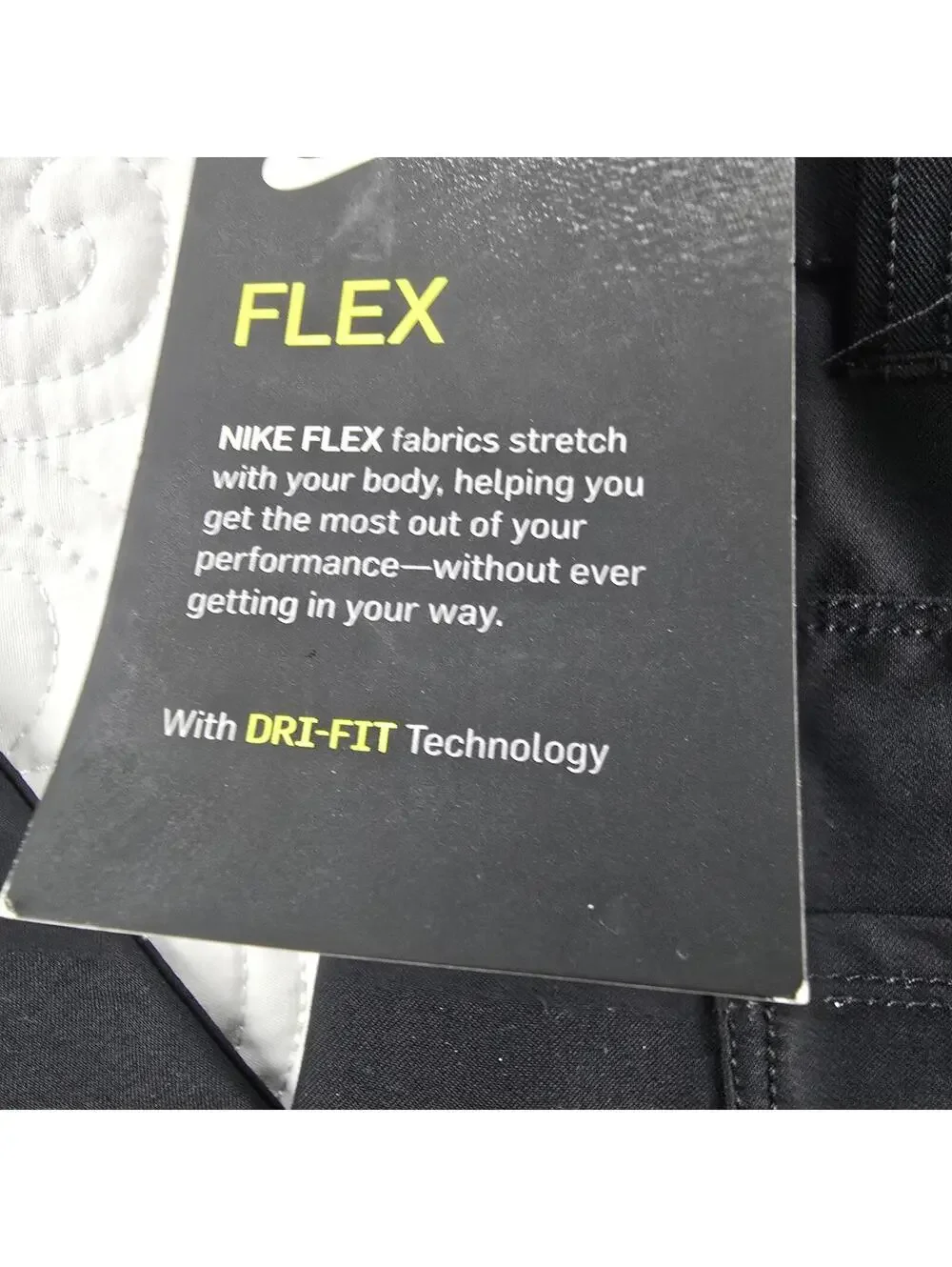 Nike Golf Slim Fit Men’s Black Flex Pants 42x30 Dri-FIT Stretch Performance